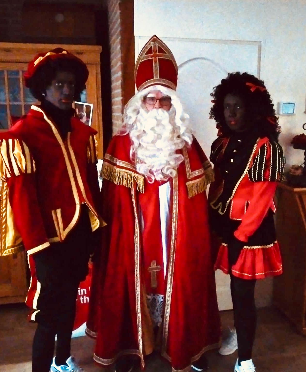 Sint en Pieten teamfoto